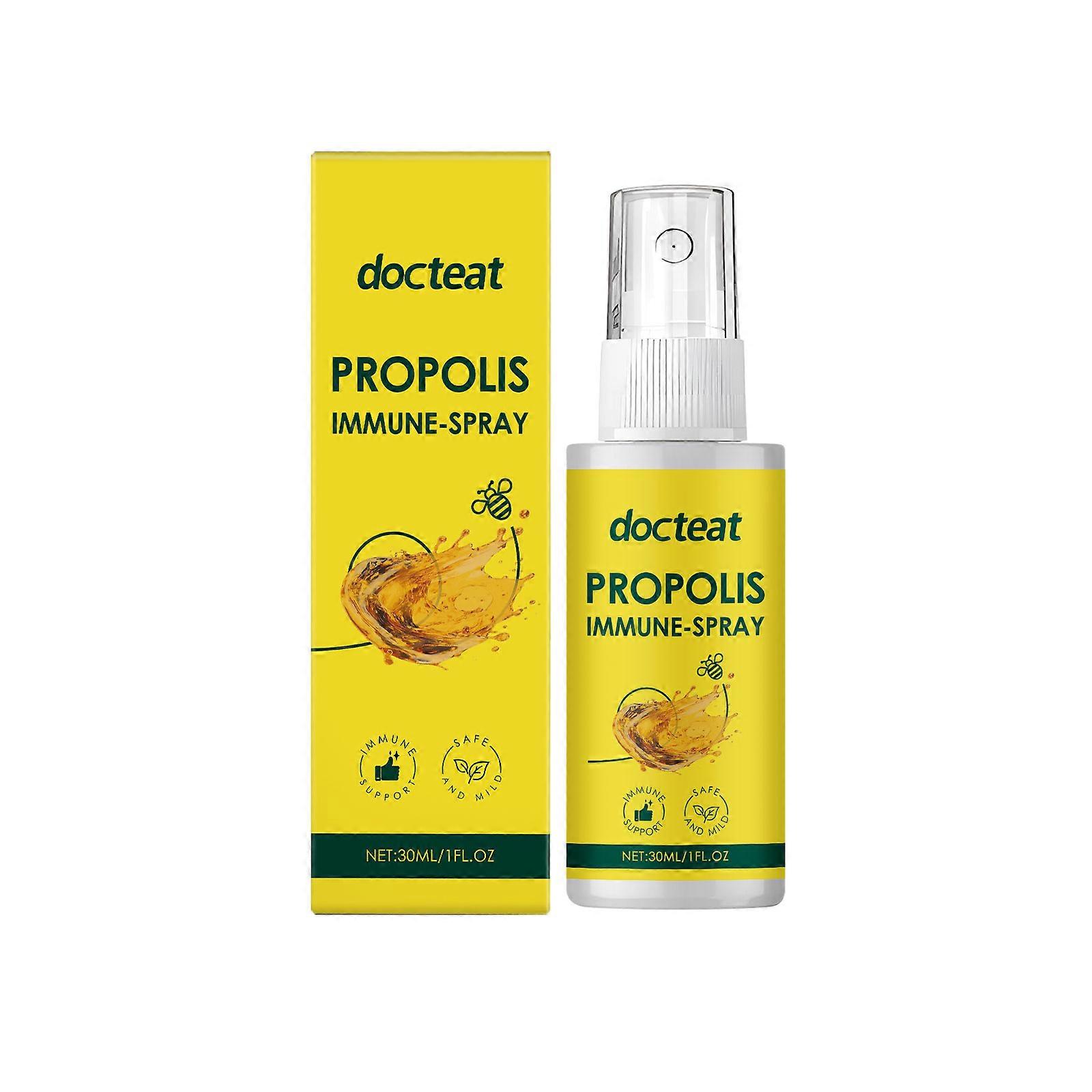 Propolis Cavity Spray Contains Mint Extract And Glucolactone