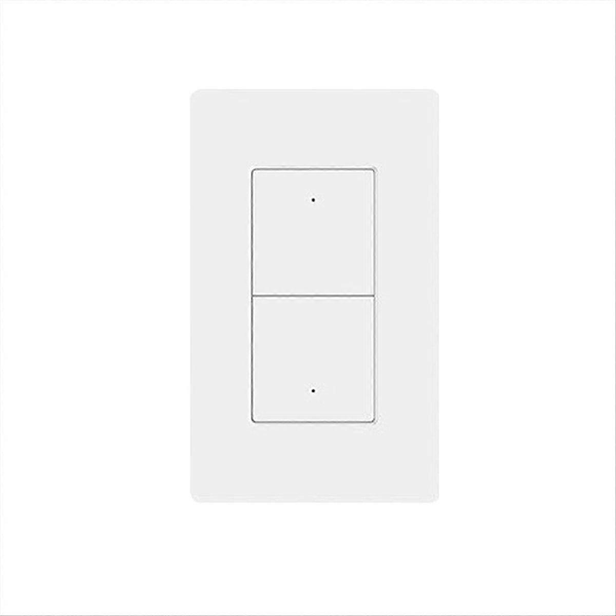 Matter WiFi Smart Switch 2-Way Button Wall Light Switch Button/Voice/App Controlled for TUYA//
