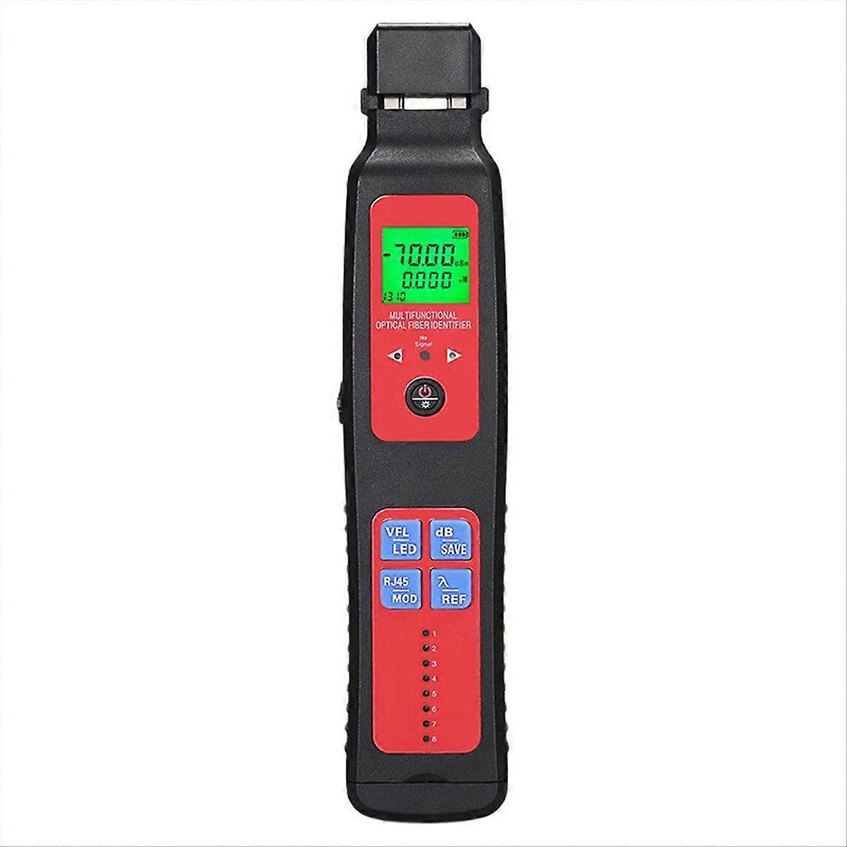 A-507 Live Fiber Optic Identifier mit optischem Faser-Leistungsmesser 5-in-1-Netzwerktester LED-Faser Op
