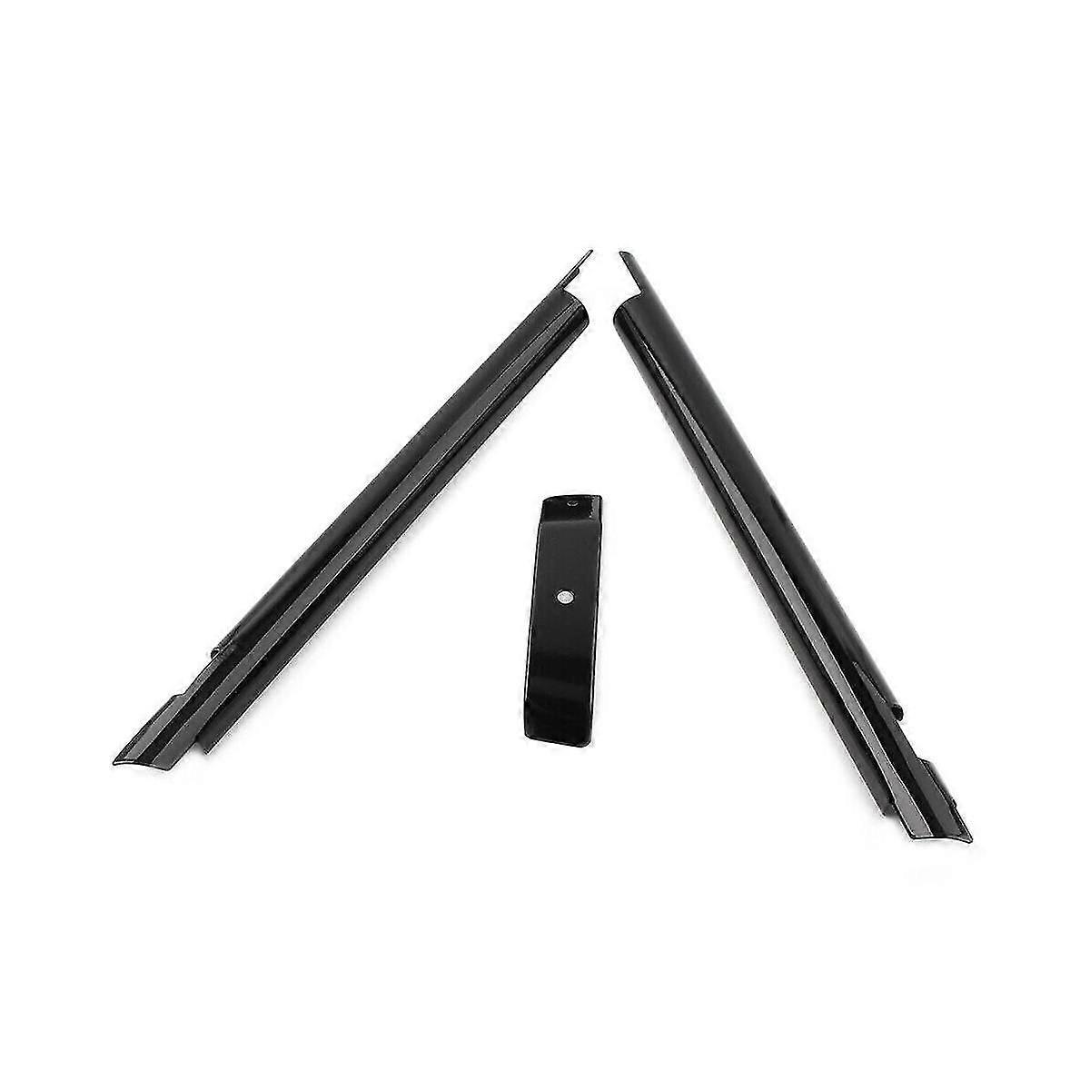 ソフテイルツインカムモデル2000-2006フレームダウンチューブカバーブラックのためのチューブカバートリムダウンオートバイ