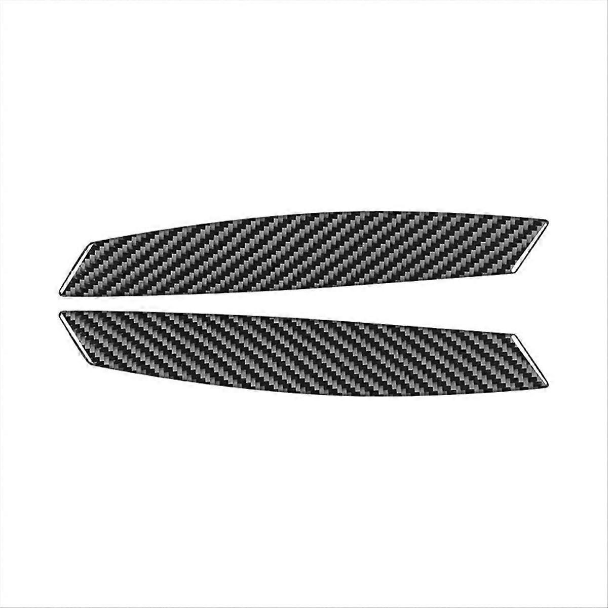Inner Door Pull Handle Panel Cover Trim for Z4 E85 E86 2002-2008 Carbon Fiber Interior Accessories