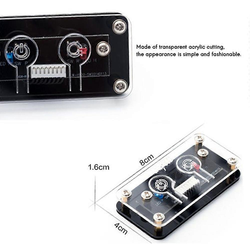 Desktop Computer Switch External Power Switch Power Button+Restart Button PC Case Power Supply Button, 60cm