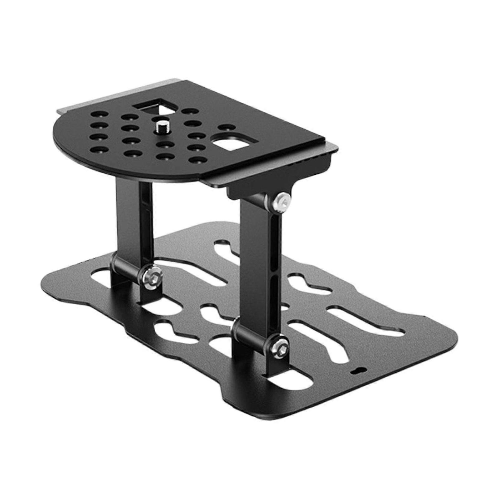 Adjustable Double Rod Projector Stand Heavy Duty Metal Construction Quick Setups For Optimal Viewing Multicolor