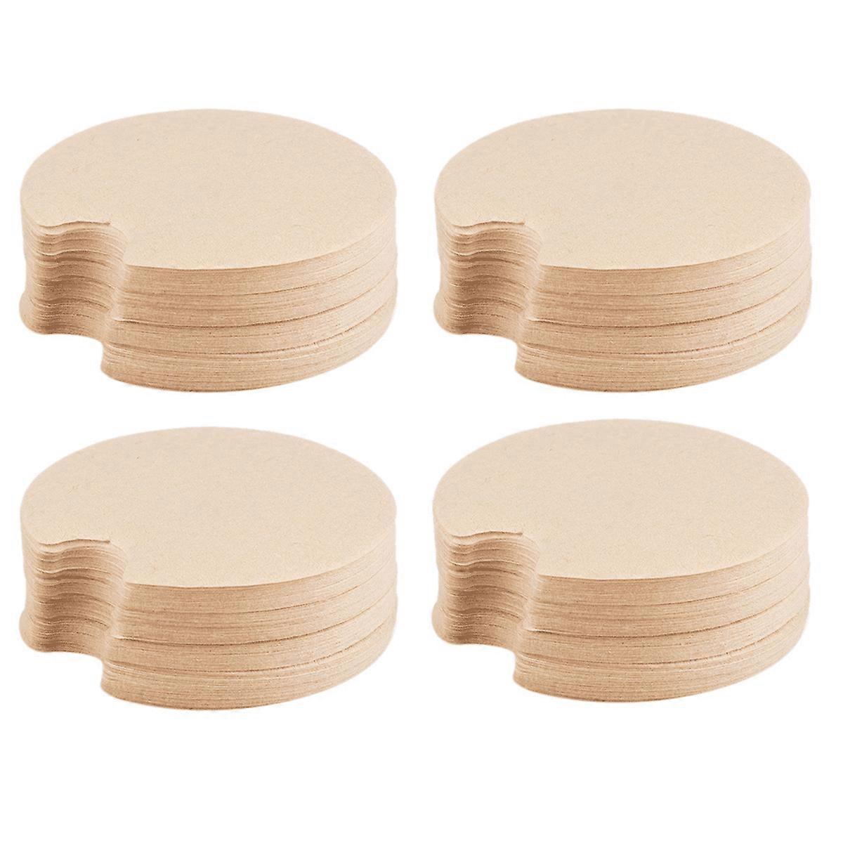 400X Disposible Paper Filter for Reusable Coffee Capsule Protect From Block Keep Capsule for Cleaning