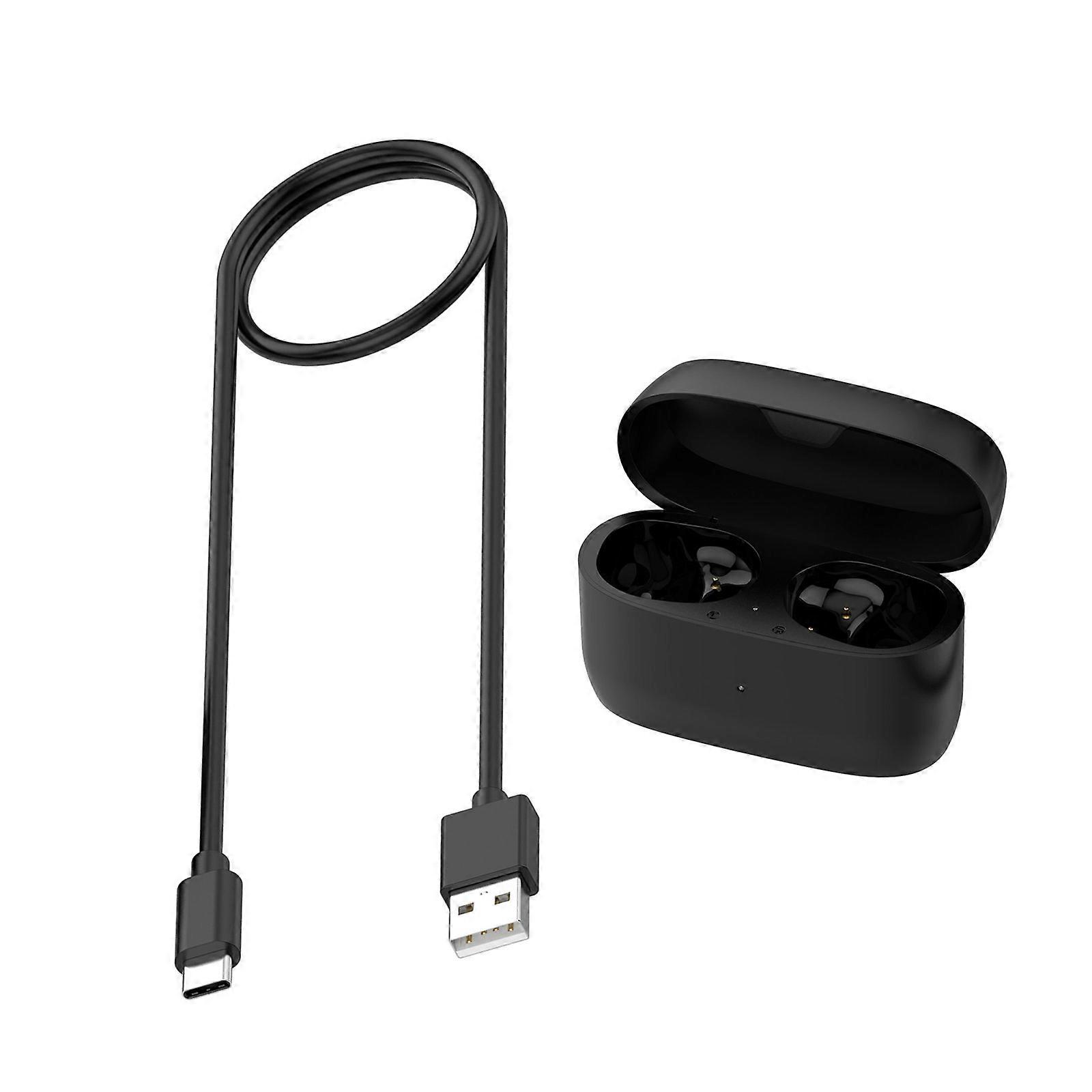 High Efficiency Earbuds Charging Case with 590mAh, for 85t Earbuds Quickly Charge LED Indicators Secure Backup Power Multicolor