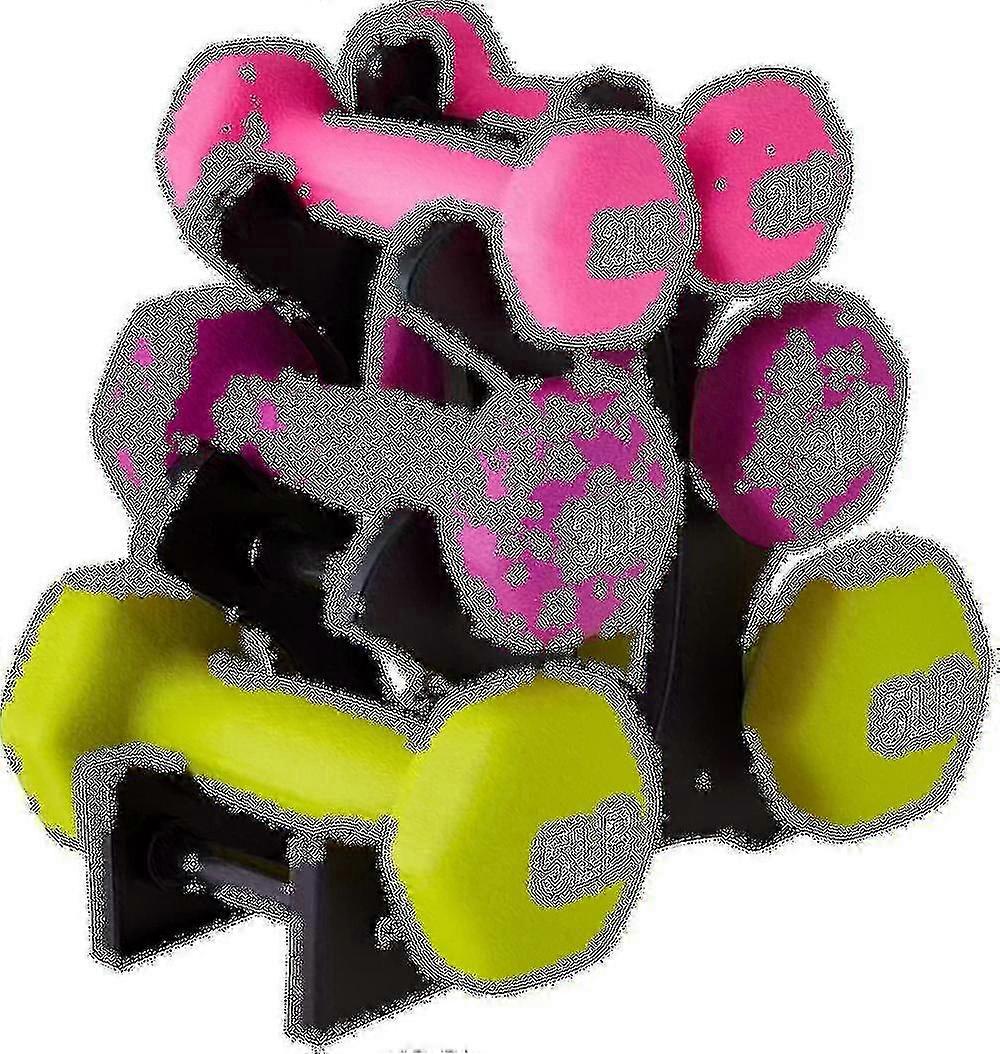 Compact Dumbbell Holder Home Gym Exercise Weight Rack For Dumbbells(,) w