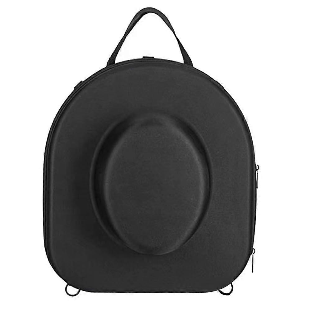 Hat Storage Case for Travel – Protective Fedora Hat Box Organizer with Handle