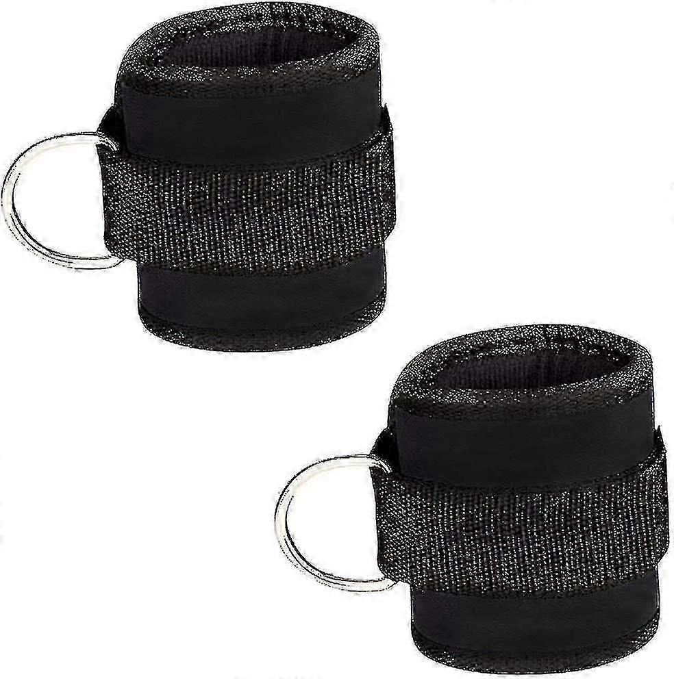 Komfortabel justerbar polstret ankel håndledd mansjetter Neopren polstrede stropper D-ring