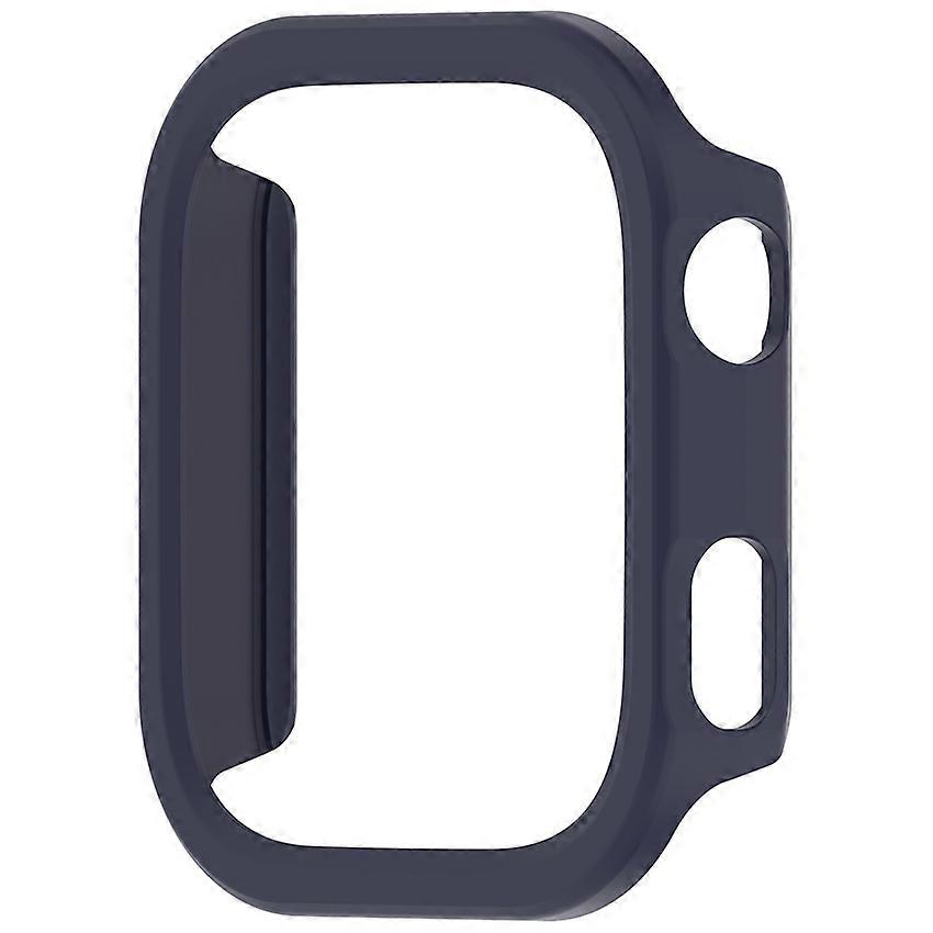 Semi-Enclosed PC Hollowed-Out Watch Case for Redmi Watch 6 (Midnight Blue)