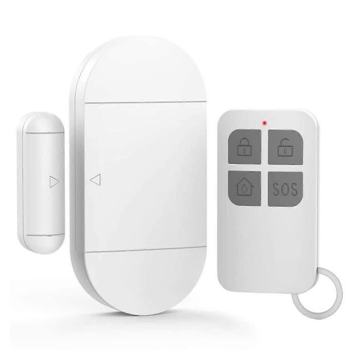 Wireless Door Alarm with Remote, 130dB Window Sensor AntiTheft Security for Home, Office, Store