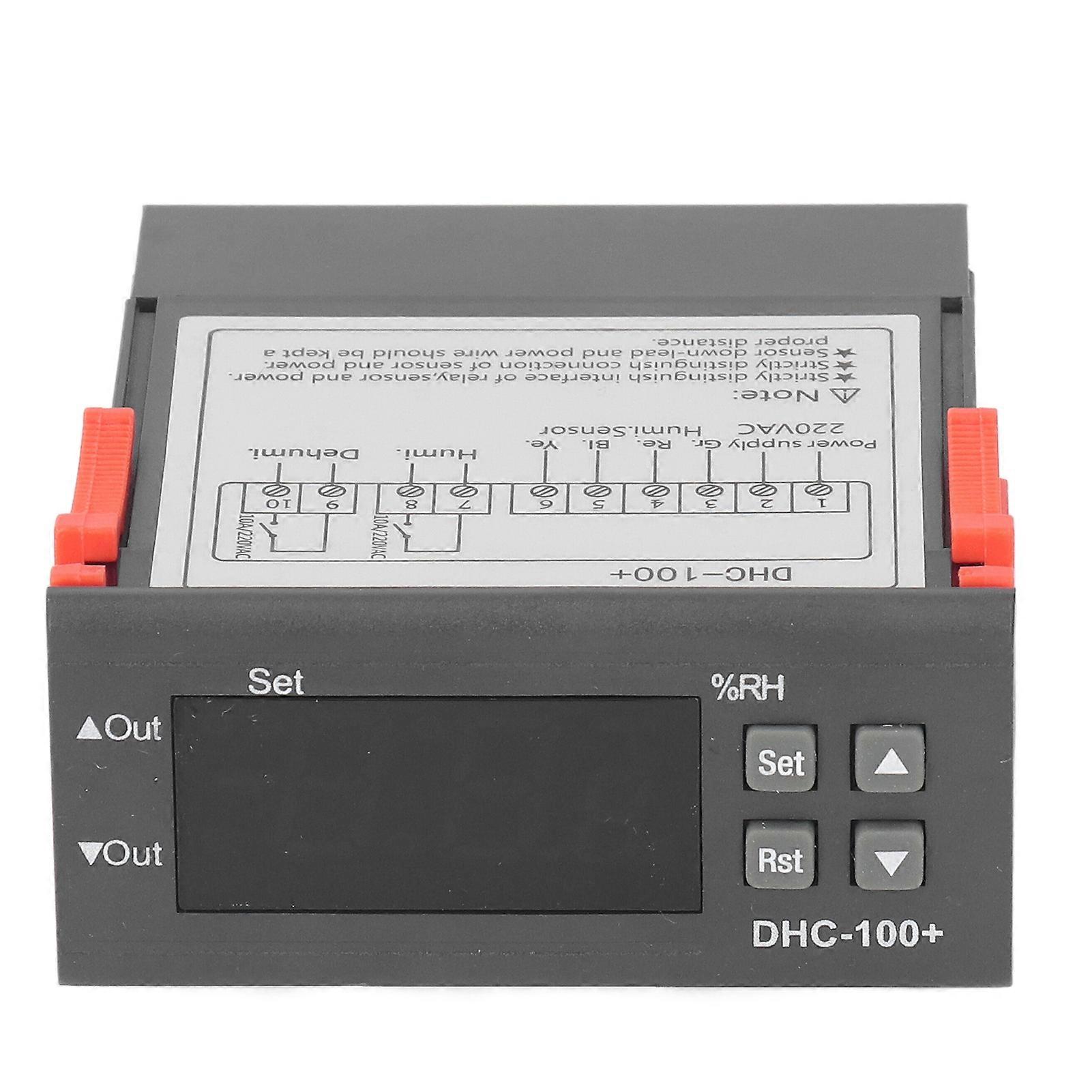 220VAC Digital Humidity Controller with LED Screen Hygrometer for Dehumidification and Humidification