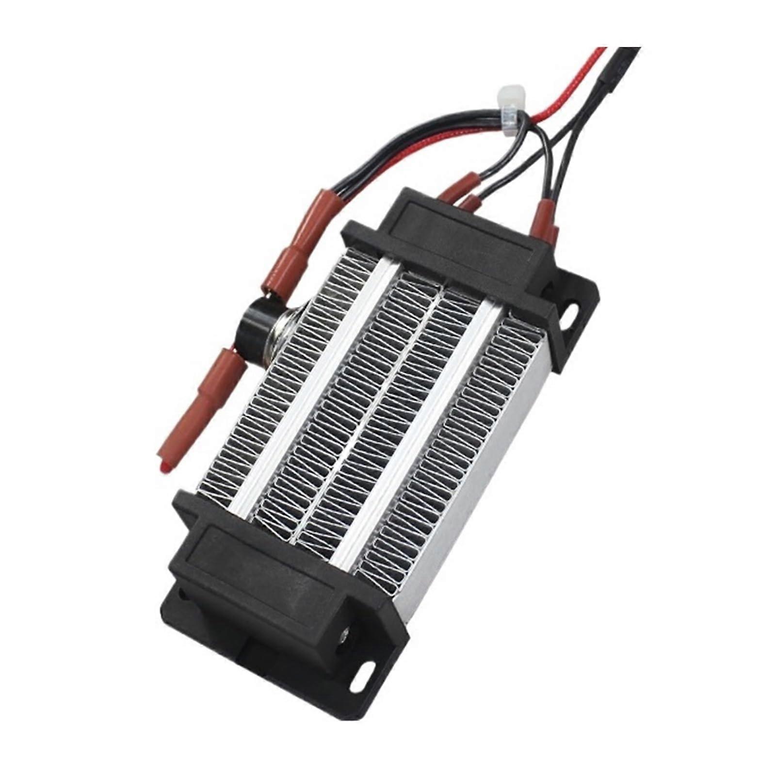 PTC Ceramic Air Heater 220V 300W with Insulation and Thermostatic Element for Home or Industrial Use 110x50mm