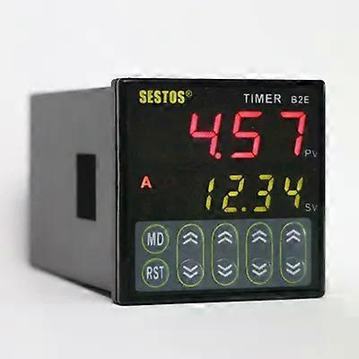 B2E-2R-220 Dual period digital display electronic timer