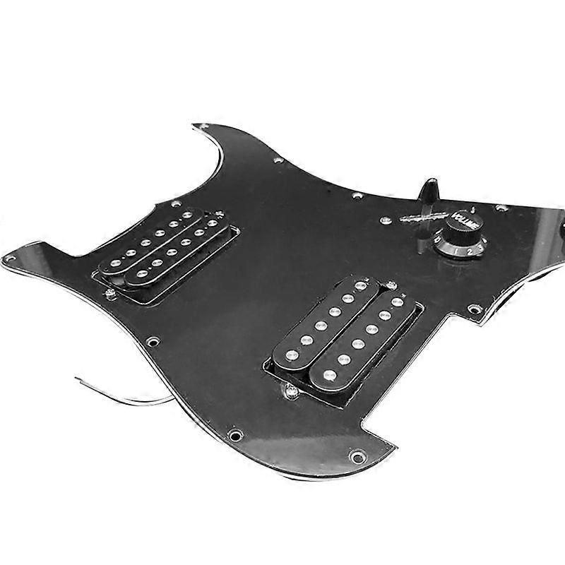 Gitarrplektrumskydd Elgitarrplektrumskydd Pickup-enhet Svart