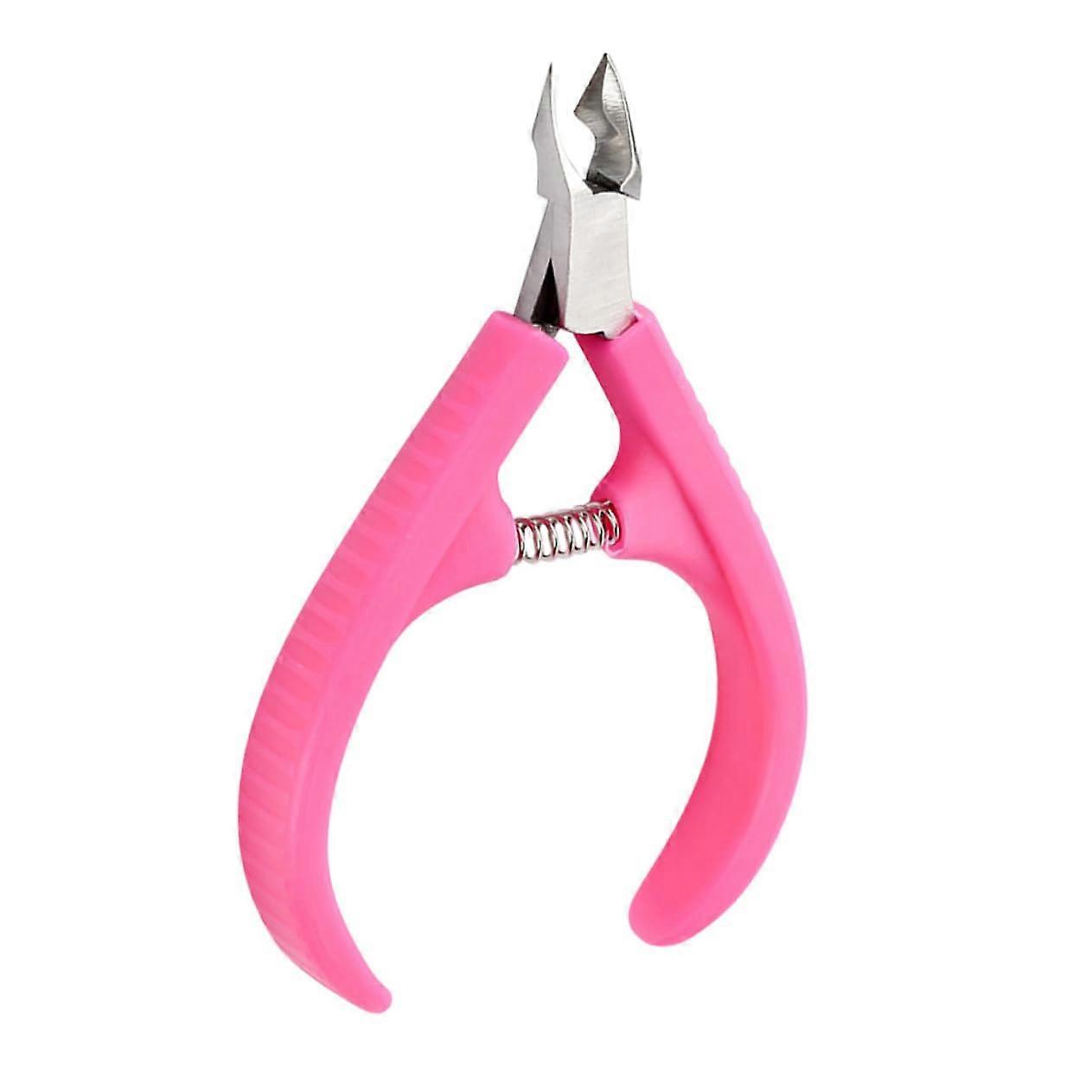 Professional Cuticle Nipper Set with Stainless Steel Cuticle Remover, Ergonomic Non‑Slip Grip