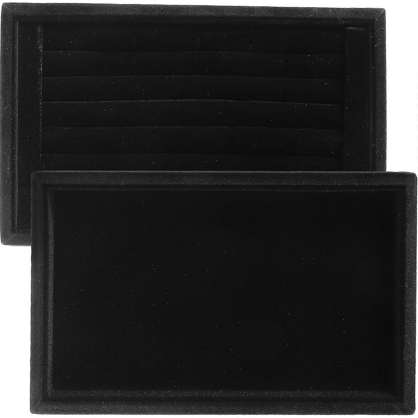 Jewelry Trays Ring Storage Organizer with Function for 8Pcs Small Rings