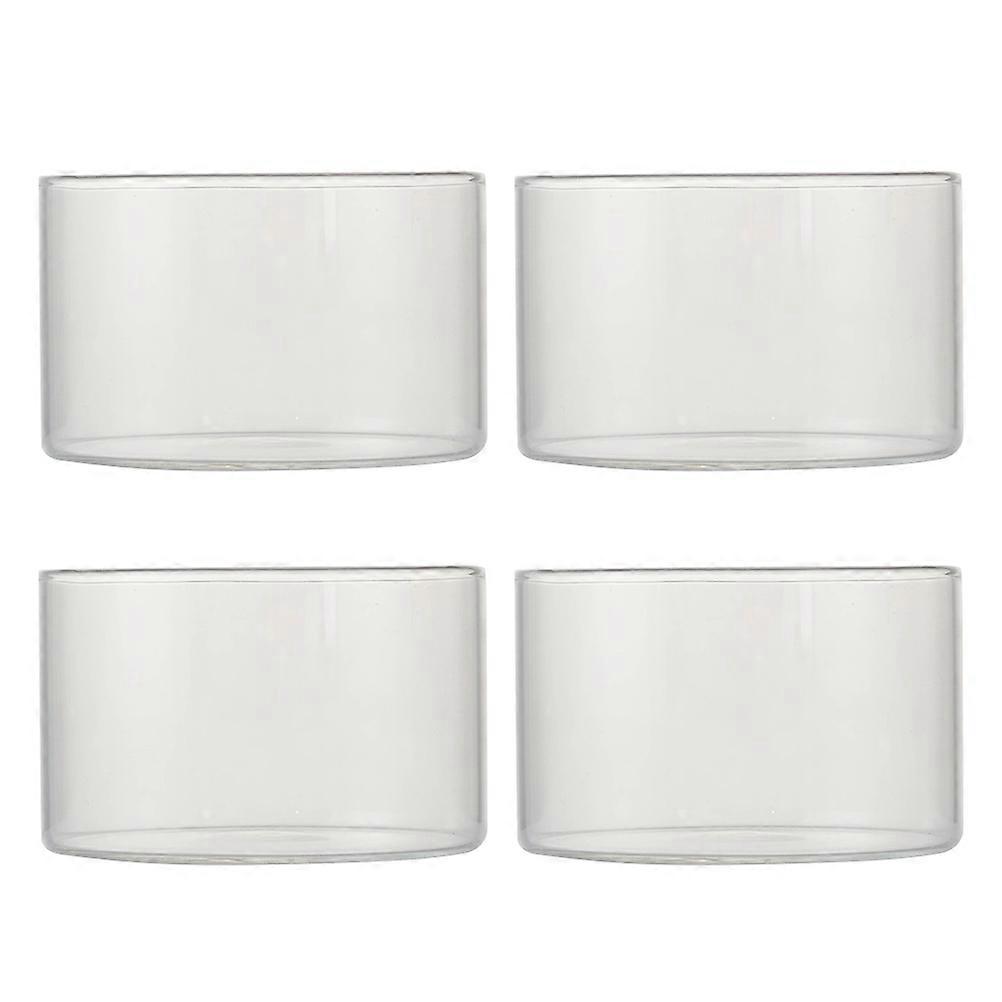 Baking Bowl for Oven Use 8Pcs Transparent Pudding Bowls Set