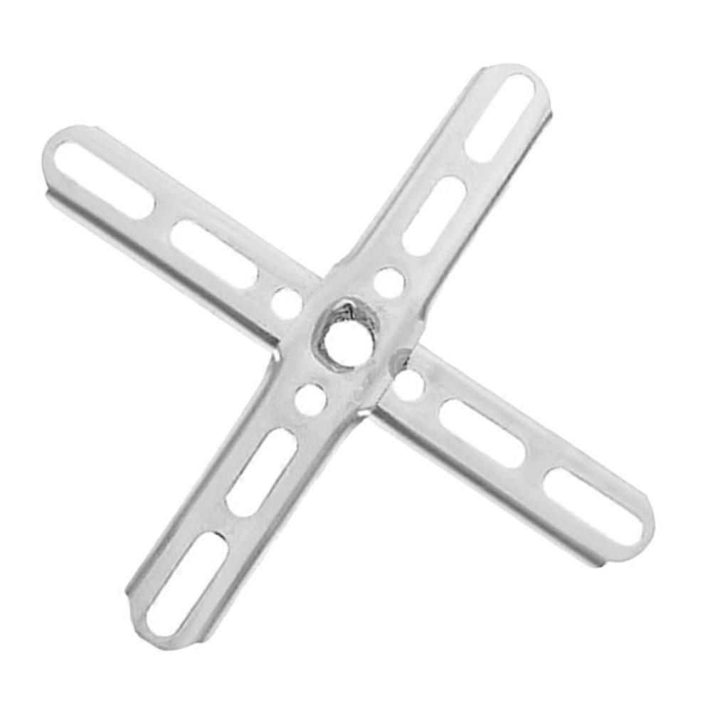 Cross Shaped Mounting Plate for Ceiling Light Fixture with Universal Bracket Kit