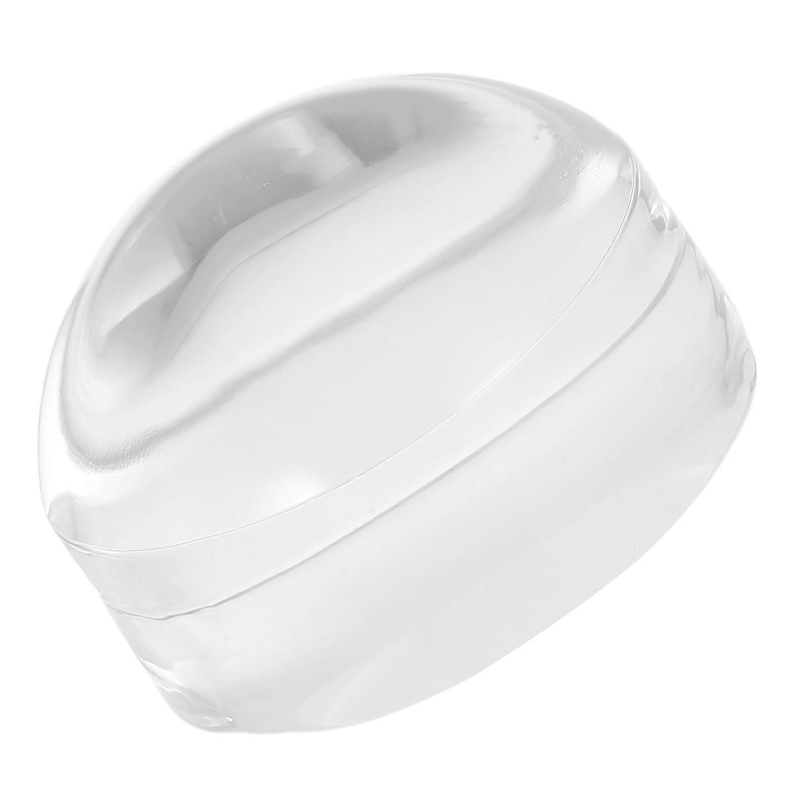 Dome Magnifying Glass Acrylic for Magnification 10X Paperweight Reading Aid