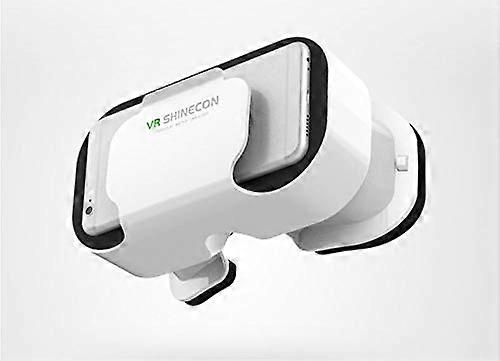 VR 5.0 Headset For Smartphone Adjustable Bezel 3D Games White