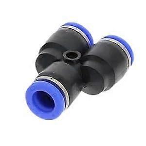 3 Way Port Y Shape Air Pneumatic Connector 4mm-16mm OD Hose Push In Fitting PW-6 for Gas Plastic Pipe Systems