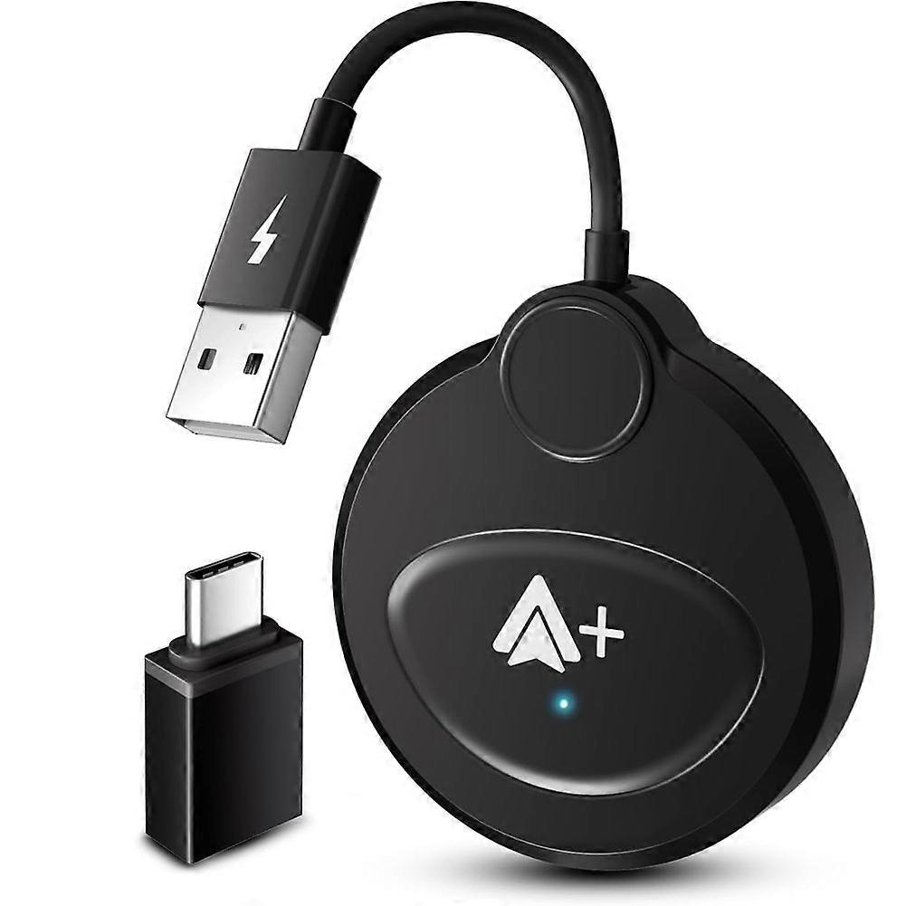 Car Wireless Adapter with , for Cars,Super Fast Upgrade From Wired to Wireless, for Android 11+ Pho
