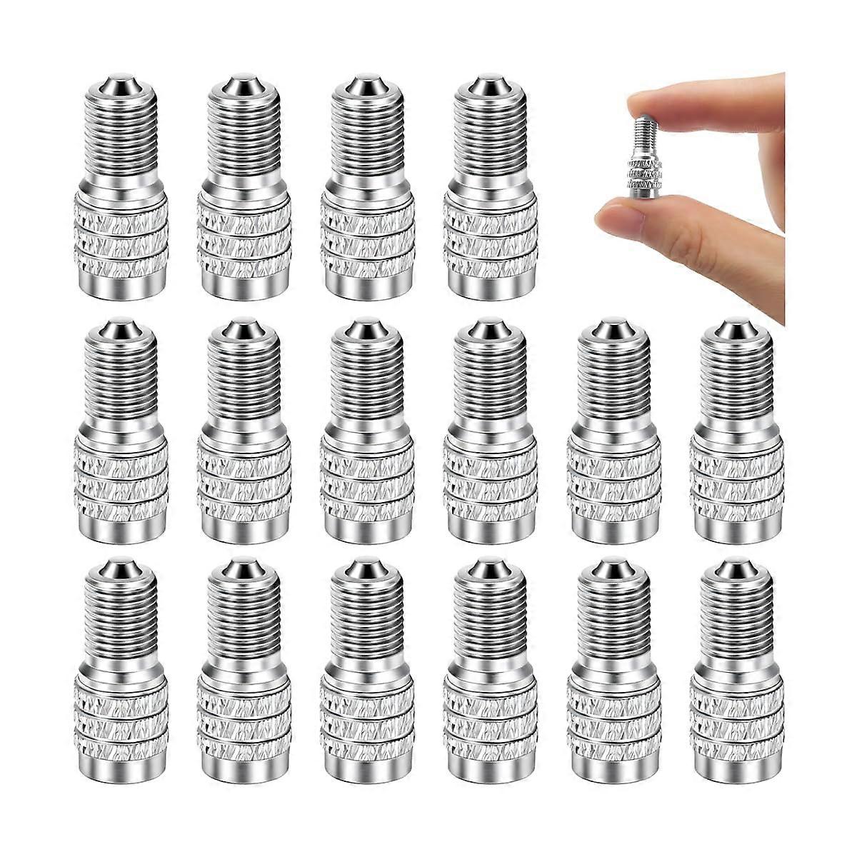 Tire Valve Stem Caps Dual Valve Secure Seal Chrome  Pressure Universal Fit for SUV RV Truck