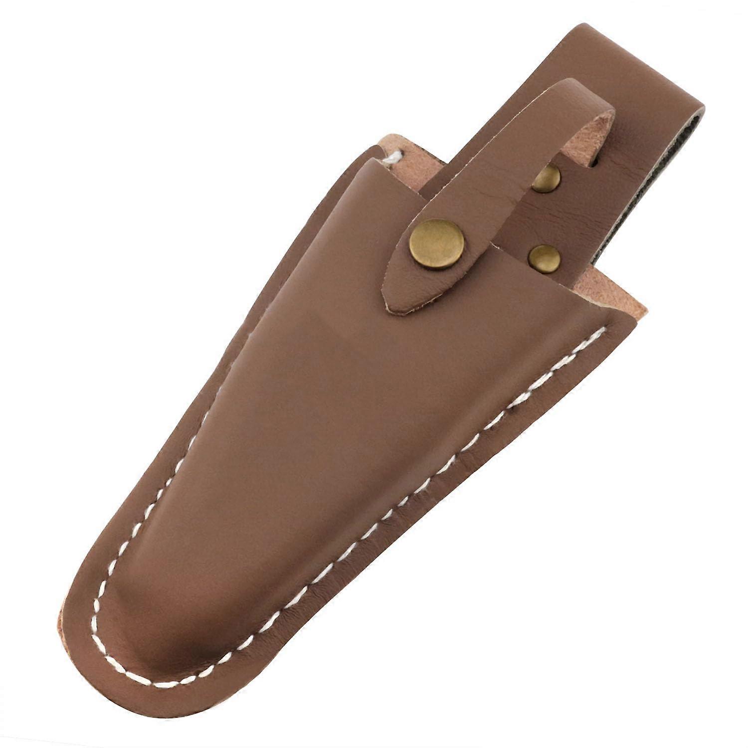 Leather Tool Holster for Belt with Quick Access and MultiTool Compatibility for Gardening