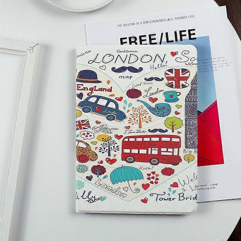 Case For Ipad Air1/2/ 9.7 Bus Voltage Soft Ultra-thin Sleep Adsorption Soft Leather