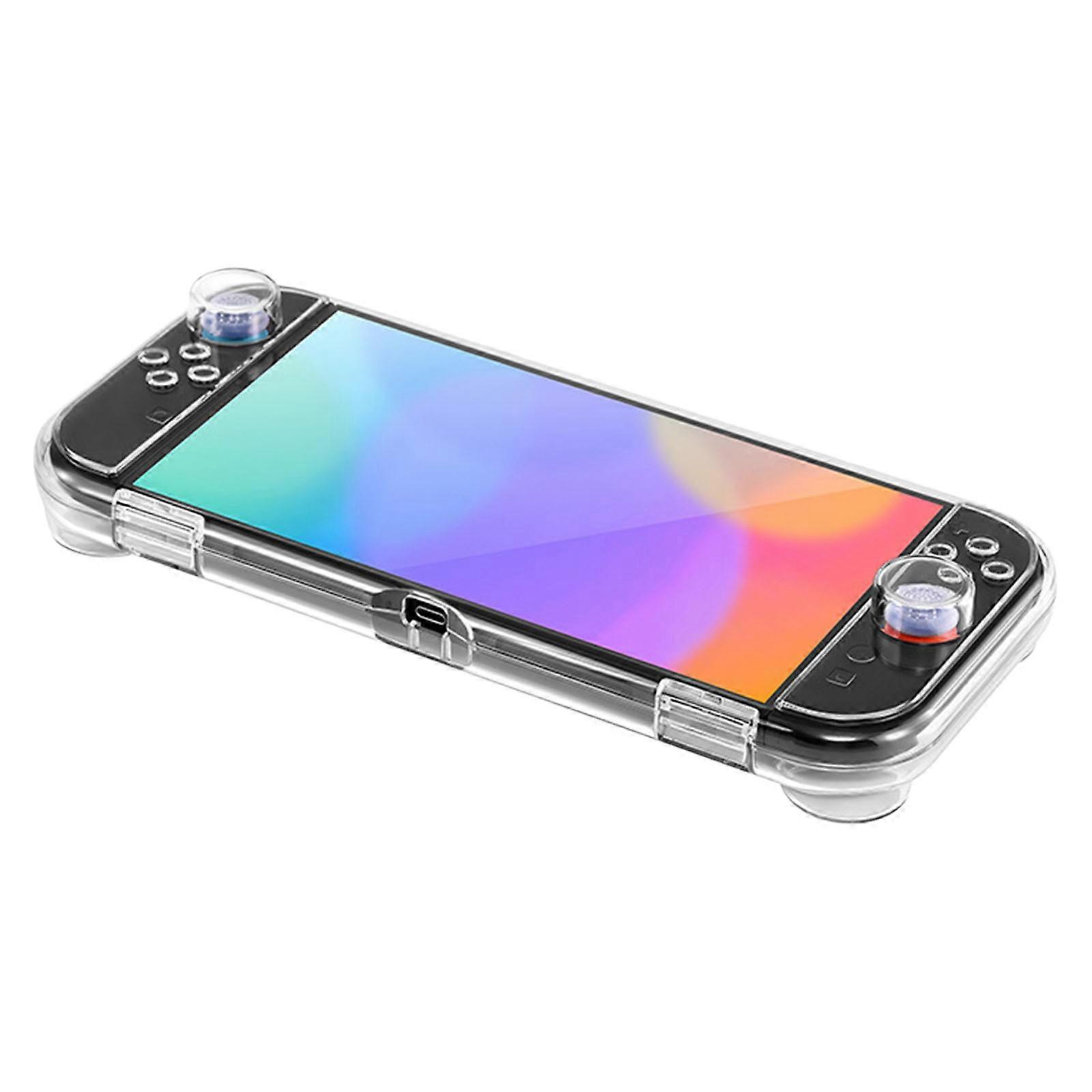 Clear Cover for NS 2 Protective Case Protector Shock Resistant Scratch Resistant Dockable Easy to Install Multicolor
