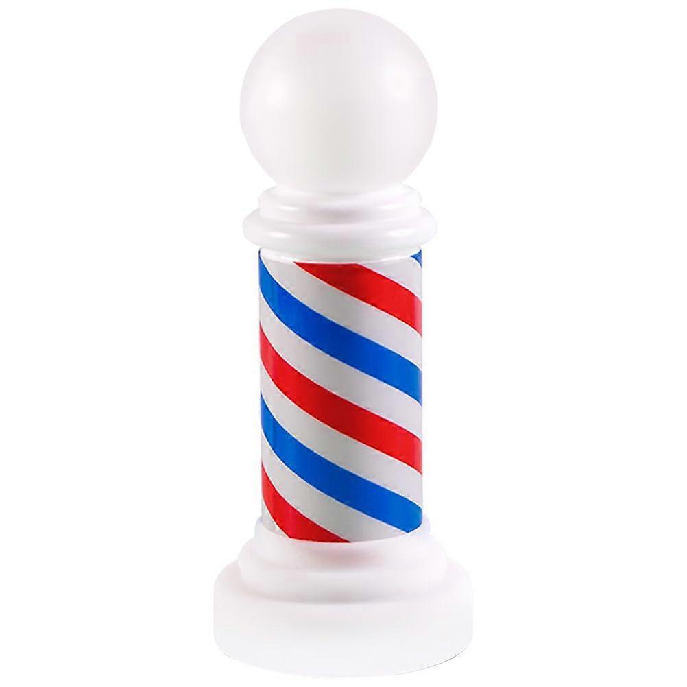 Barber Pole Light 20CM Dynamic Rotating Lamp for Small  with Bright AttentionGrabbing Design