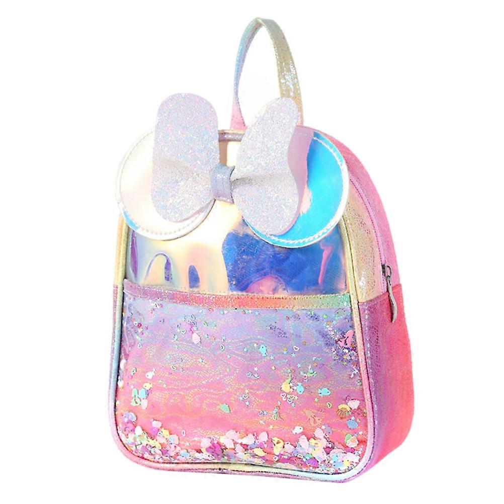 School Bag Bowknot Backpack for Storage Use 1Pcs Assorted Bag