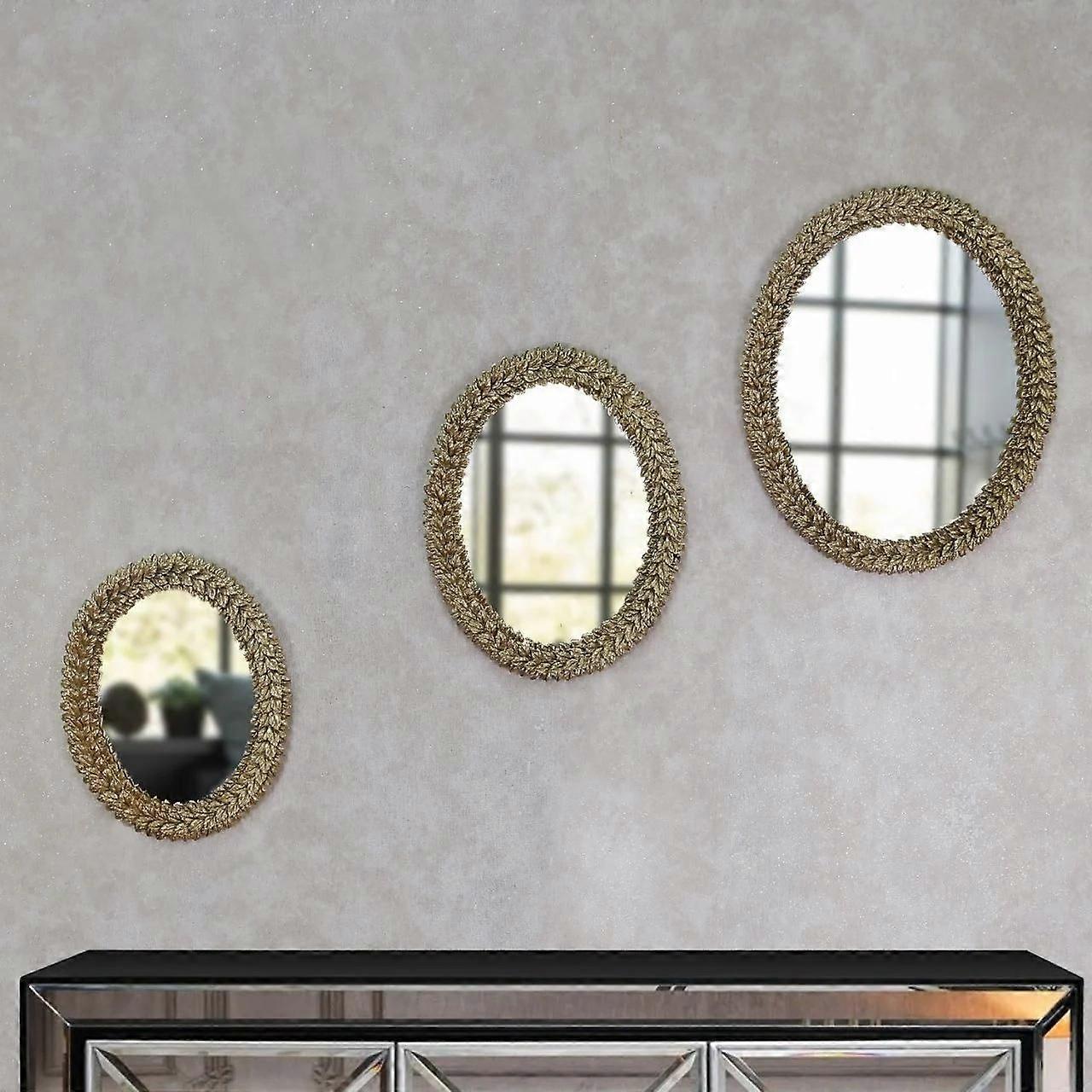 Sett med 3 Caesar Wall Mirrors