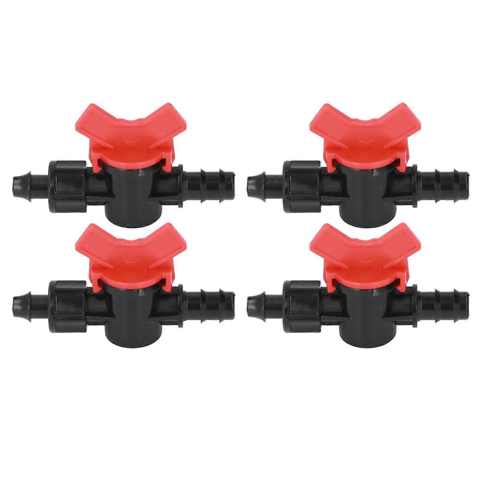 Adjustable Drip Irrigation Ball Valve with Leak Prevention and Easy Water Control, Durable Plastic
