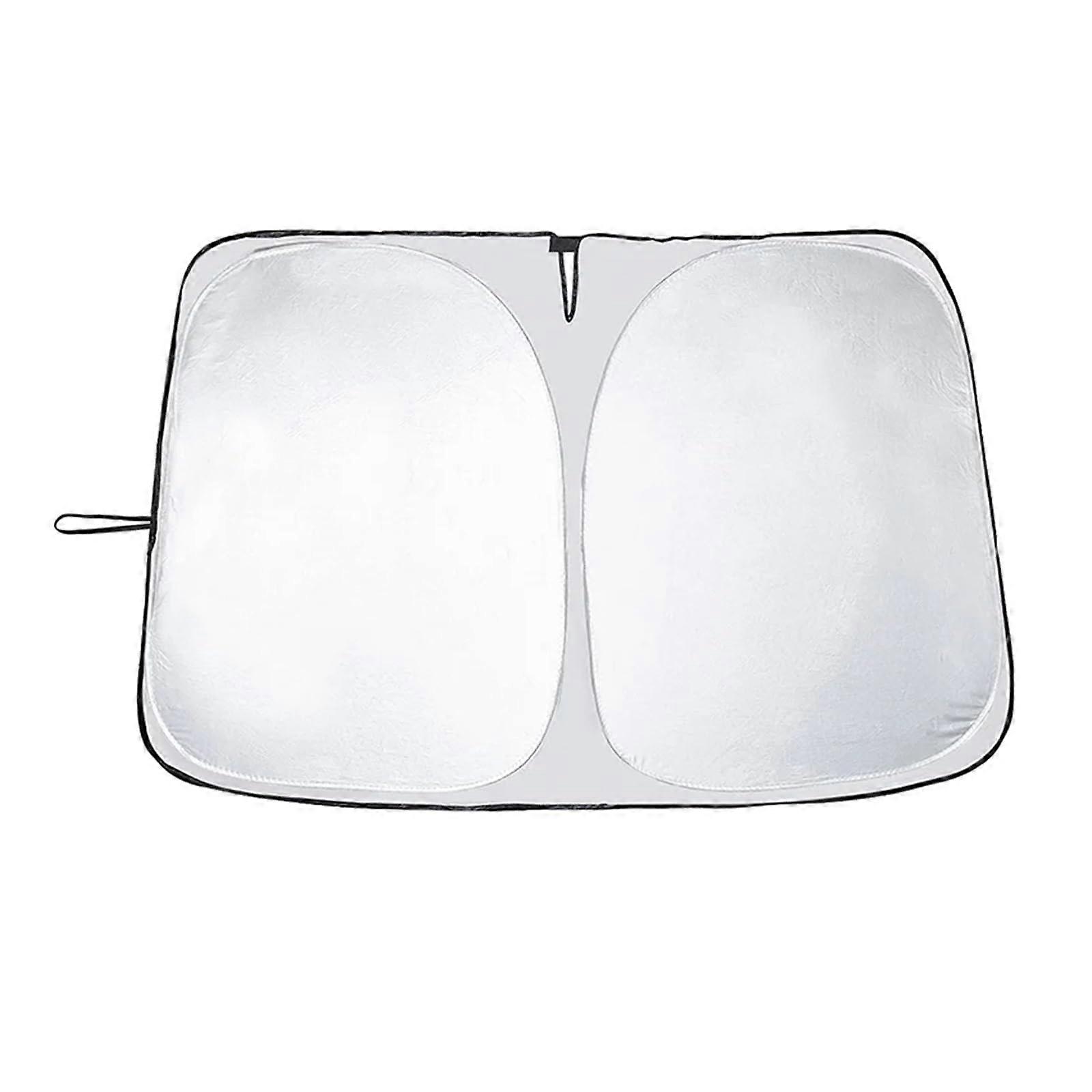 Front Windshield Sunshade UV Protection Foldable Design Keeps Car Cooler for Tesla Model 3 Y