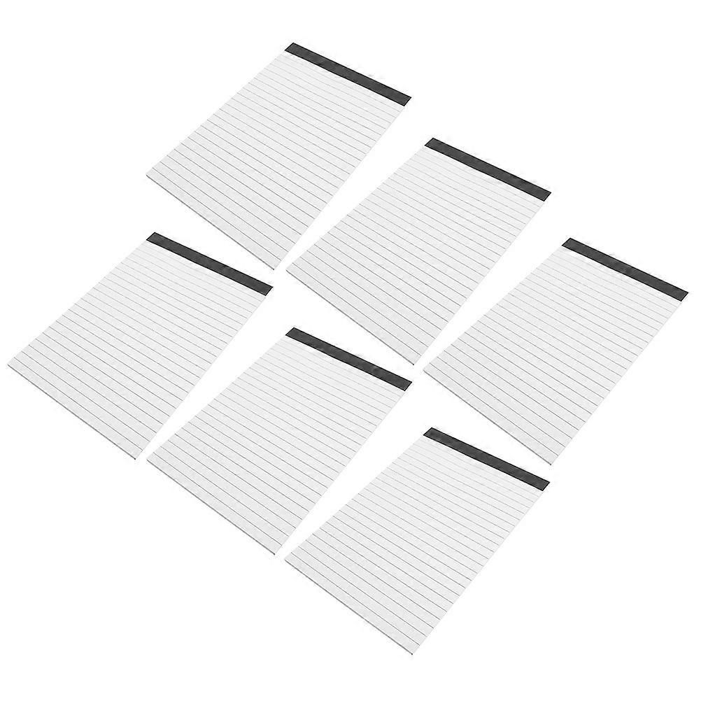 Small Notepad A5 Portable Notebook For Assorted Color Tear-off 6Set