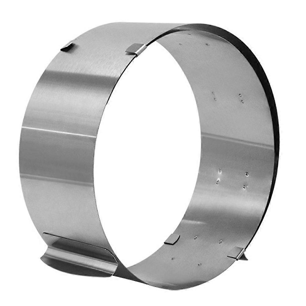 Stainless Steel Cake Mold Adjustable Baking Mold for 1Pcs Kitchen Use