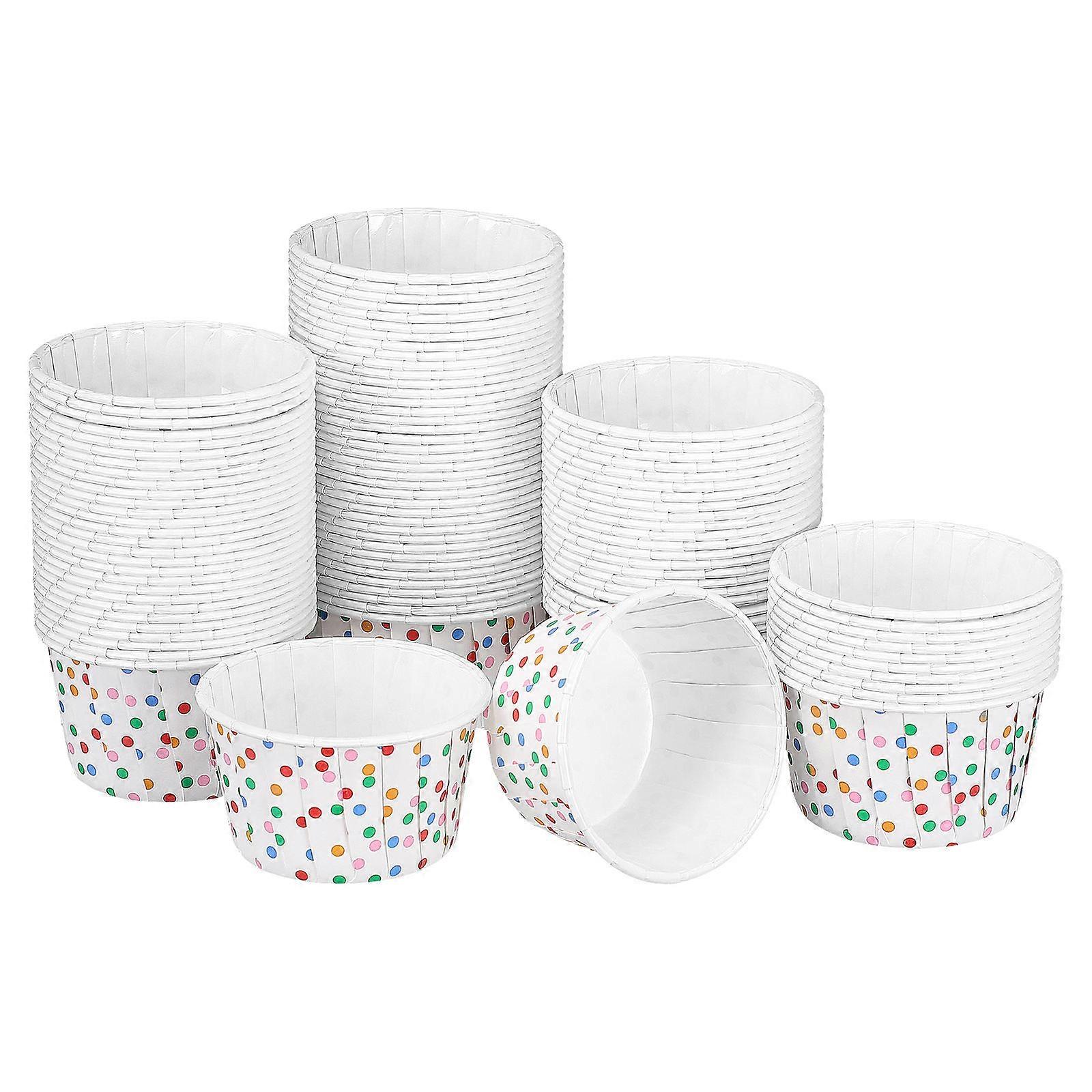 Paper Treat Cups Cabilock Cake for Events 100Pcs