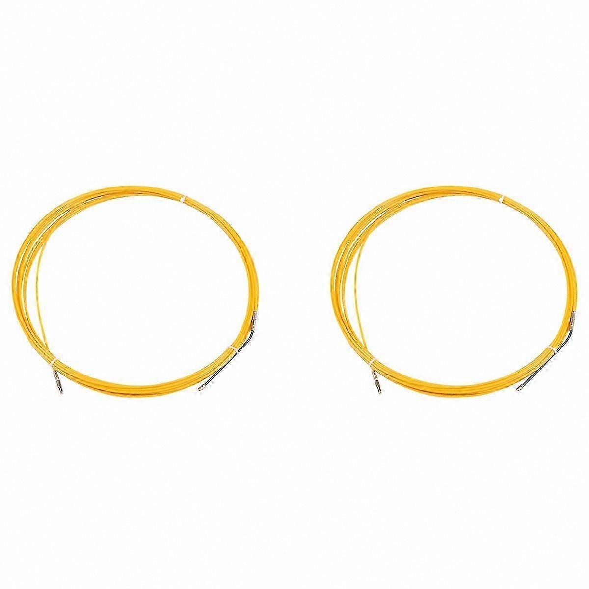 Fiberglass Electric Cable Push Pull Tool Duct Snake Rodder Fish Tape Wire Guide Device