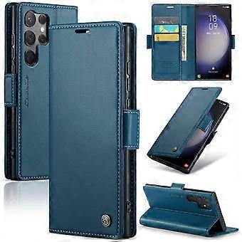 Case For Iphone 13 Mini Blue Anti-theft Leather Card Slot No6879