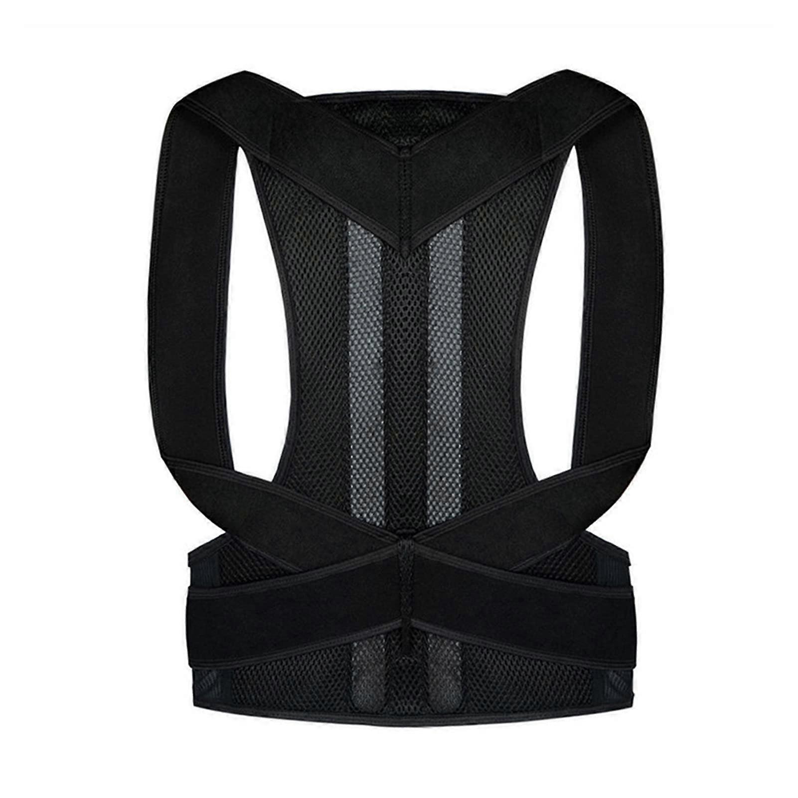 Posture Corrector and Back Support Brace with DoubleLayer Waist Support for Men and Women