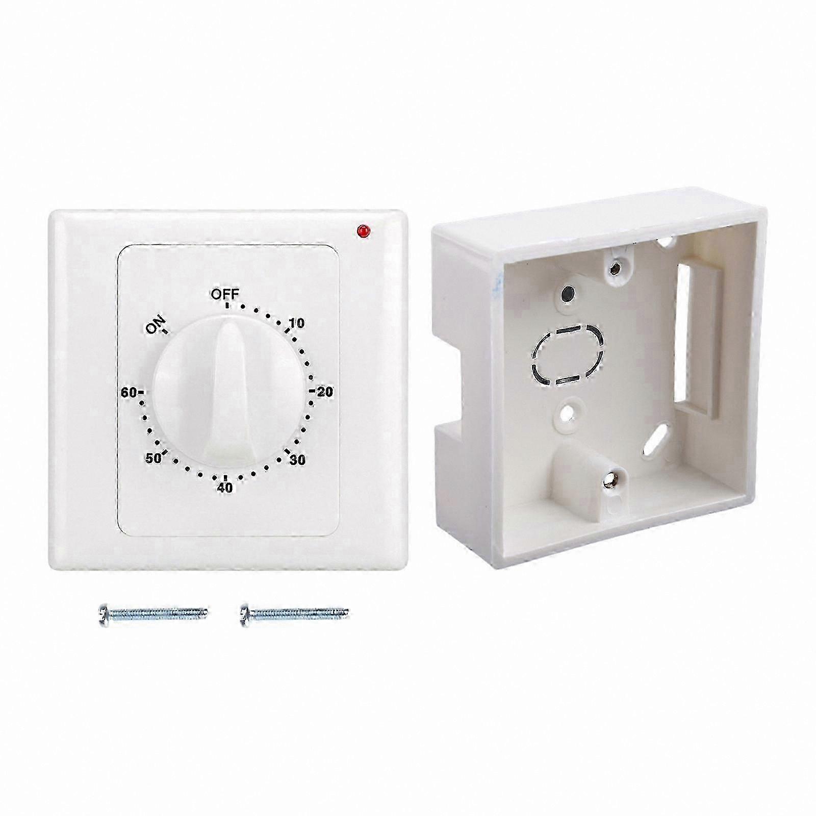Adjustable Countdown Timer Switch for Light Sockets with High-Power Timing Control Function