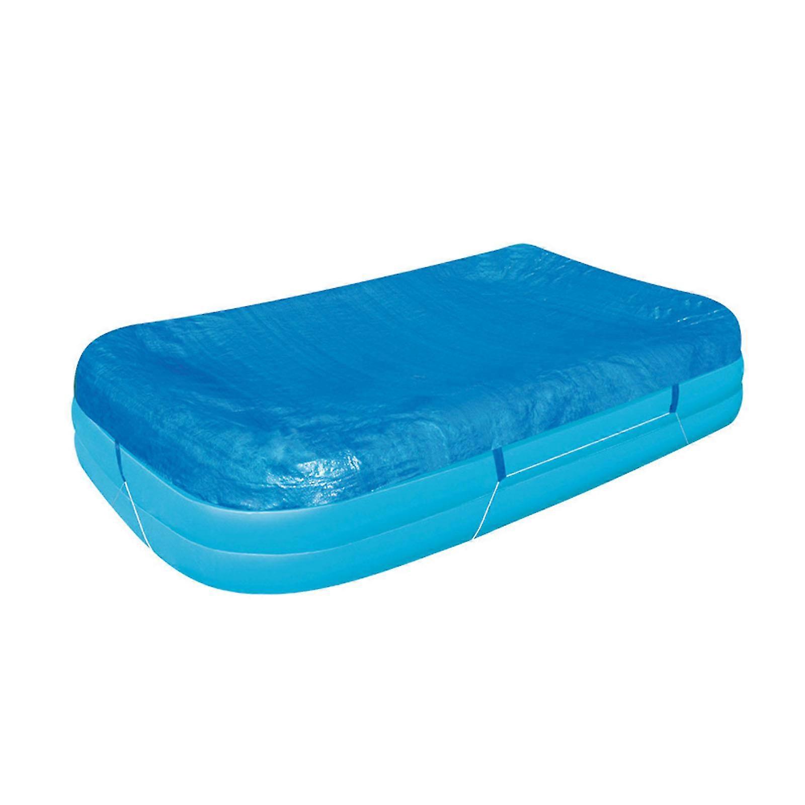 PE Material Pool Cover for 305x183x56cm Rectangular Inflatable Pool 26-27s
