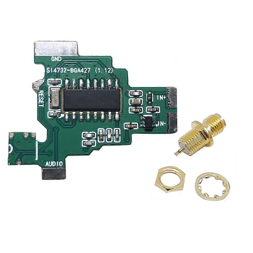 SI4732+BGA427 Module+SMA-50KY Connector Filter Amplified Version for Quansheng UVK5/UVK6 Intercom Modification Module
