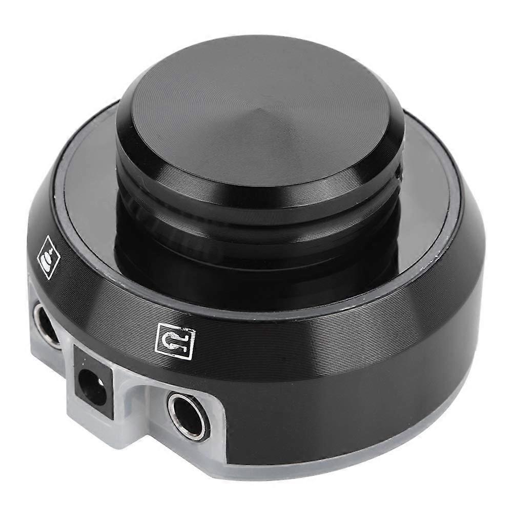 Tattoo Power Supply with Replacement Control Knob, Compact 7.3cm Base, Ergonomic Grip