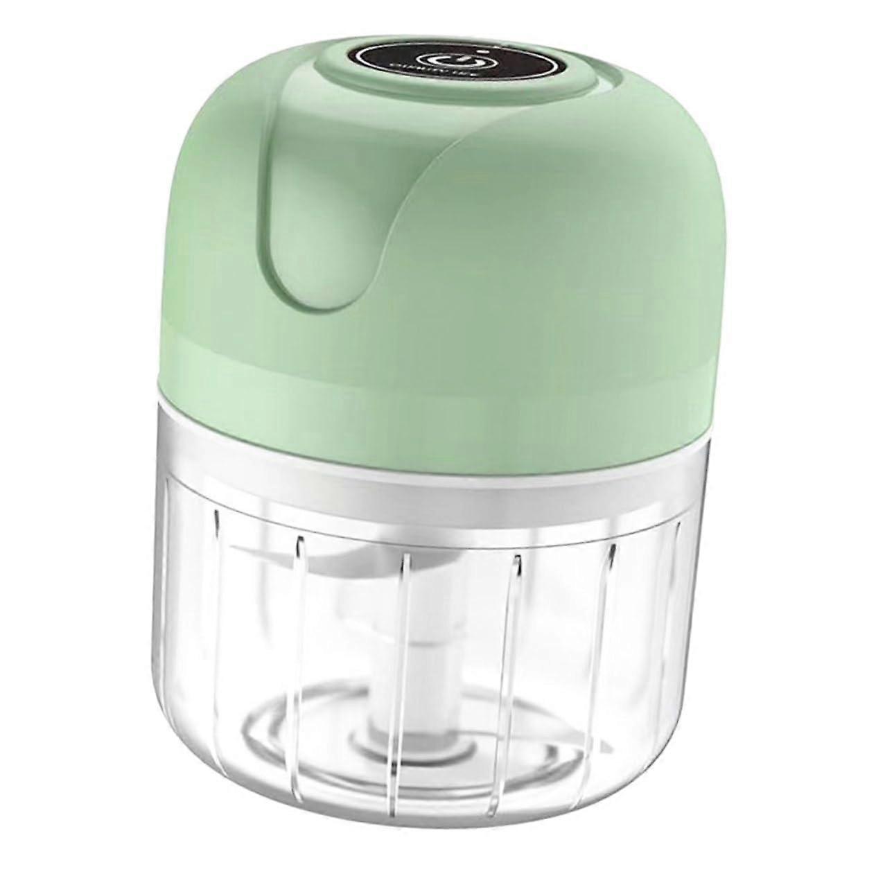 Electric Garlic Chopper Mini Food Processor Easy Clean Compact Size for Versatile Food Prep