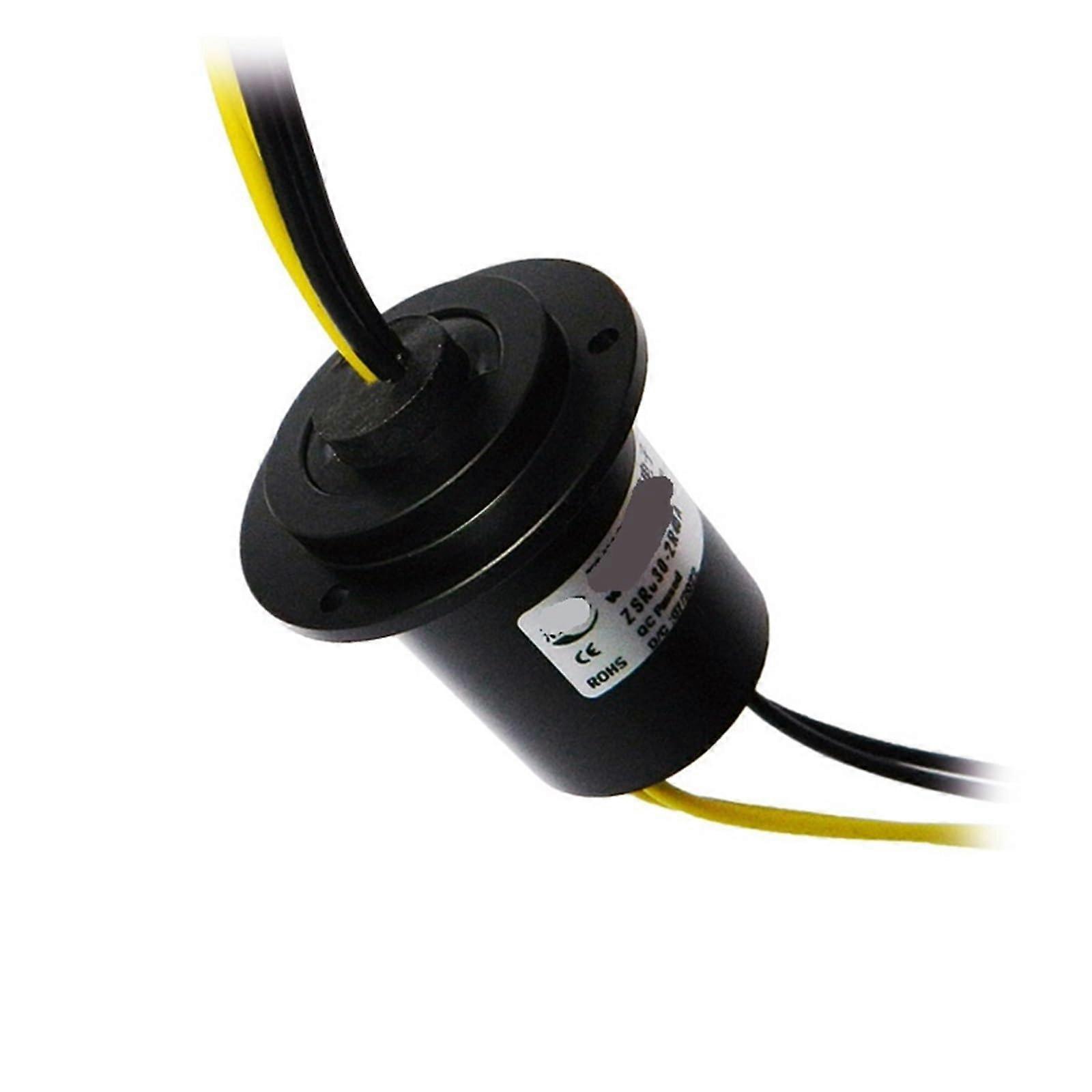 Current Slip Ring 40A 2 Channel Gold Contact Rotary Electrical Connector for Tools