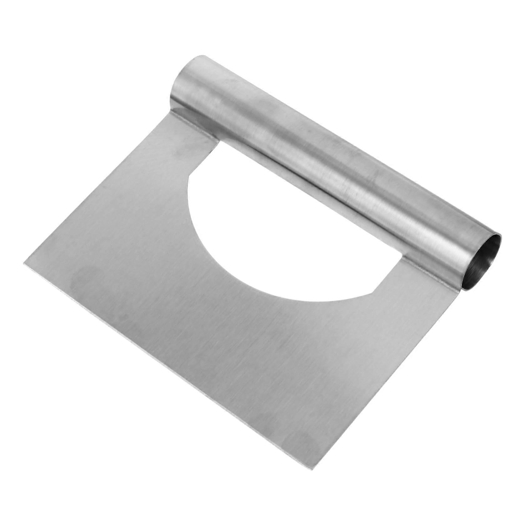 Stainless Steel Dough Scraper Pastry Scraper for Baking and Cake Icing MultiFunction Easy Clean