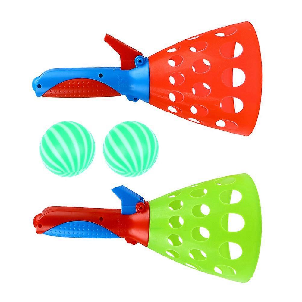 Household Catch Balls Catch Launcher for Playing 1Pair Interactive Toy Set