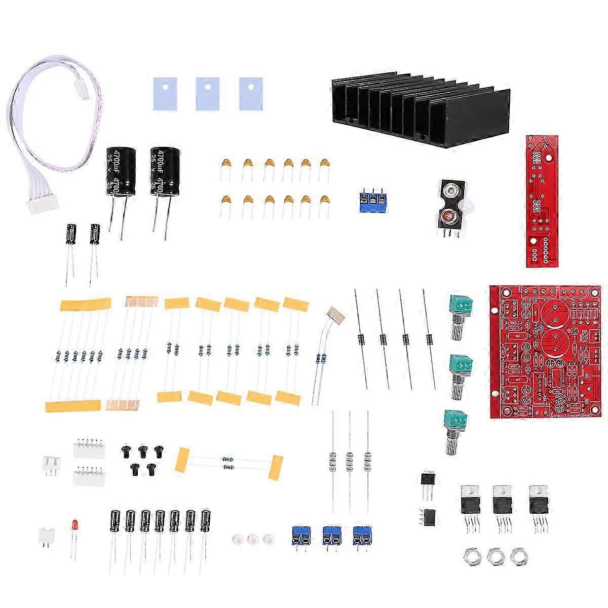 Tda2030A 2.1 Subwoofer Amplifier Board Three-Channel Speaker Audio